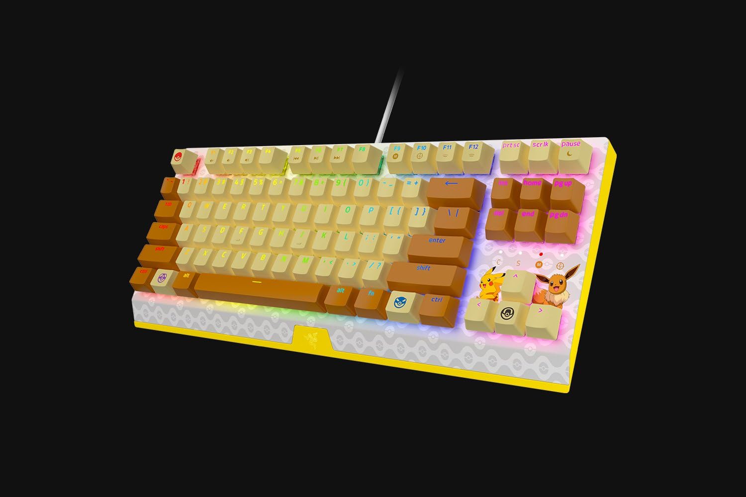 Razer BlackWidow V3 Tenkeyless (Green Switch) - Pokemon Edition