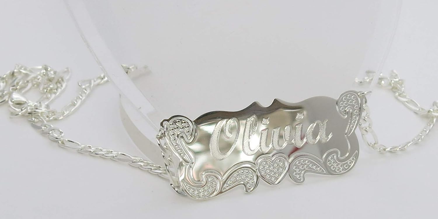 Handmade Personalized Name Jewelry Necklace 18k Gold Plated-Custom Made Any Name