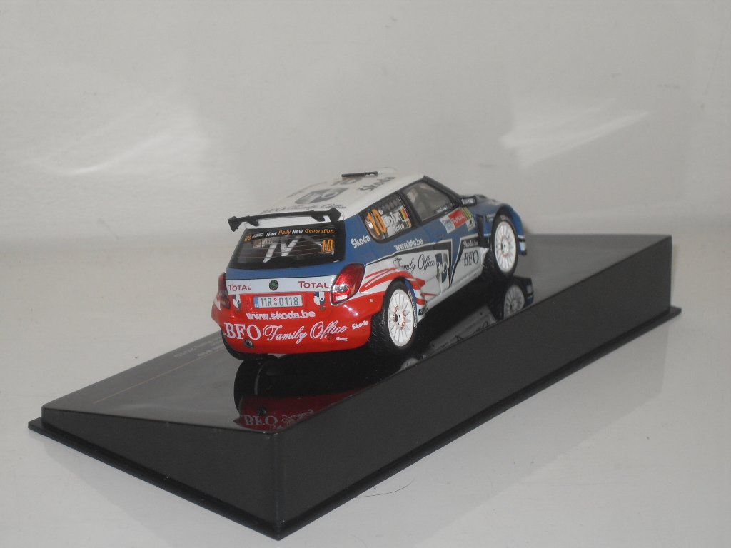ABREX 143XLE604L Escala 1/43 | SKODA FABIA S2000 N 2 RALLY TOUR DE