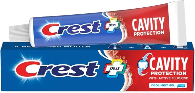 Crest Cavity Protection Toothpaste Gel Cool Mint 8. 20 oz
