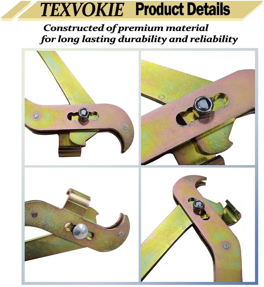 SLY-10500 Parking Brake Cable Coupler Removal Tool 14’’ Pliers,For SUV's and Vans,Easy to Use Cable Coupler Removal Tool, Including All Models From Ford,Dodge and GM Since the 80's (Not Fit Truckss)