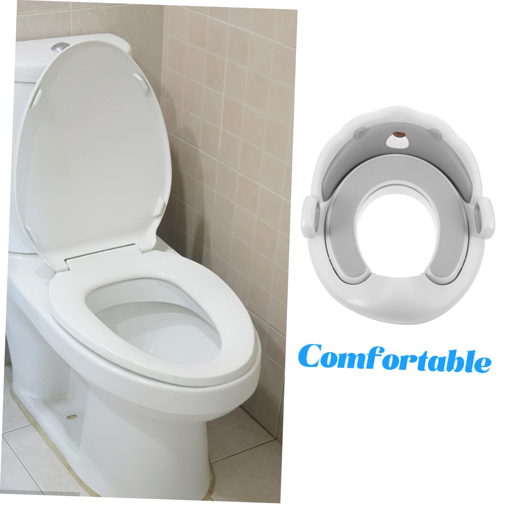 Yardwe Asiento de Inodoro para Anillo de Entrenamiento Reductor Wc Adaptador Wc para Casa para Bebés para Pequeños