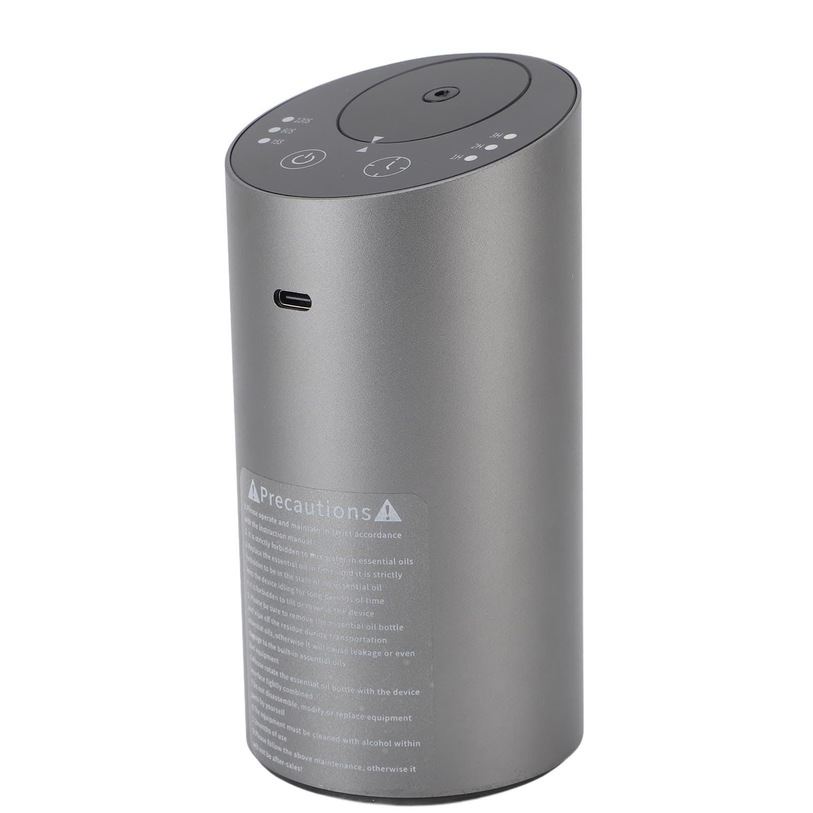 Socobeta Difusor de Aceite Esencial sin Agua para Coche, Difusor Portátil Duradero de Aleación de Aluminio de Alta Gama para Coche, Dormitorio, Sala de Estar y Oficina