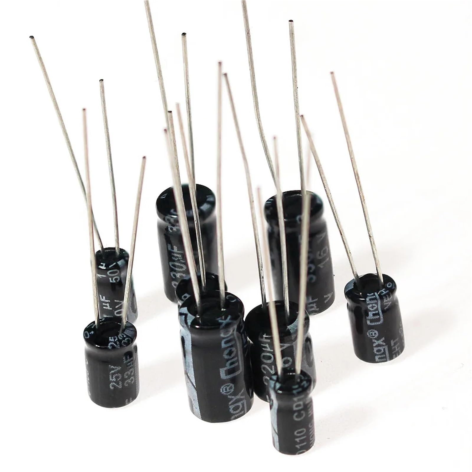 Lot condensateur de 1 µF à 470 µF pour kit électronique de loisir créatif