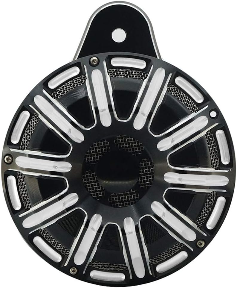 Harley Horn Black Silver Cover Part Cnc Cut Motorcycles Kit for Touring Big Twin Sportster XL