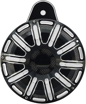 Harley Horn Black Silver Cover Part Cnc Cut Motorcycles Kit for Touring Big Twin Sportster XL