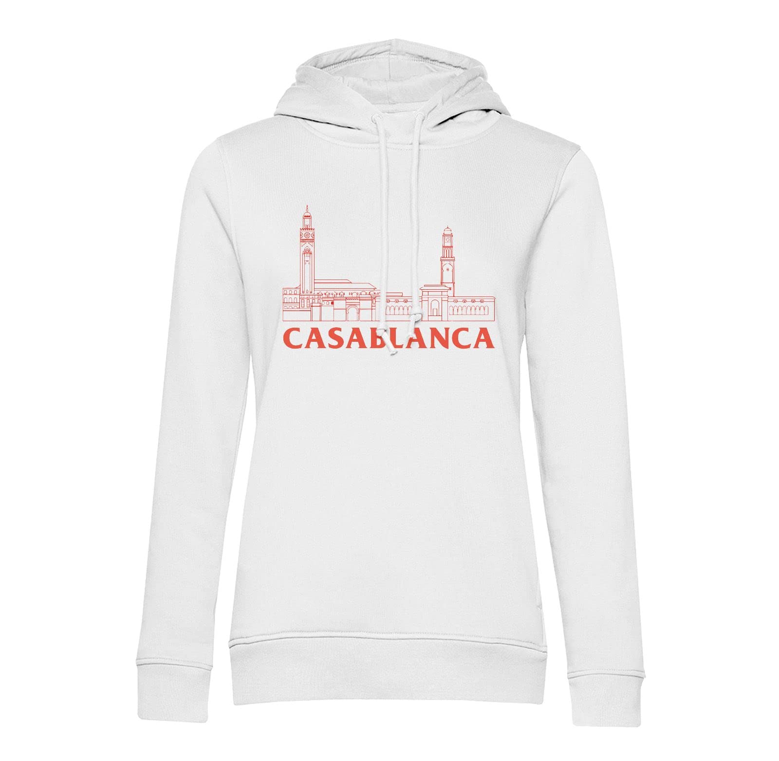 FabulousHoodie for Men Casablanca Minimalist Travel Morocco Orient