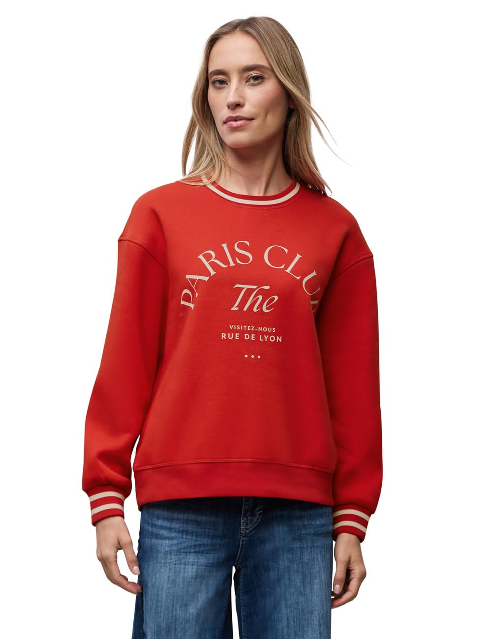 Street One Damen Loose Fit Print Sweatshirt