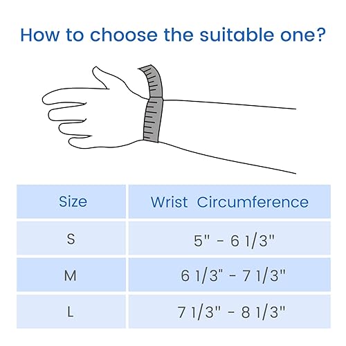 Miniatura 6 de Velpeau Thumb Brace - Férula reversible para muñeca y pulgar, estabilizador de apoyo CMC para dedo gatillo, tenosinovitis de De Quervain, artritis,