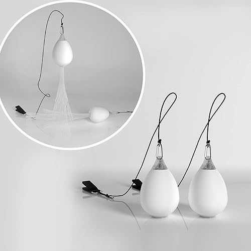 Miniatura 5 de LED POI Balls Fiber Optic Lights USB Rechargeable 20 Vibrant Color Light Modes and Flashing Patterns Soft Spinning Balls Poi LED Optic Fiber Light