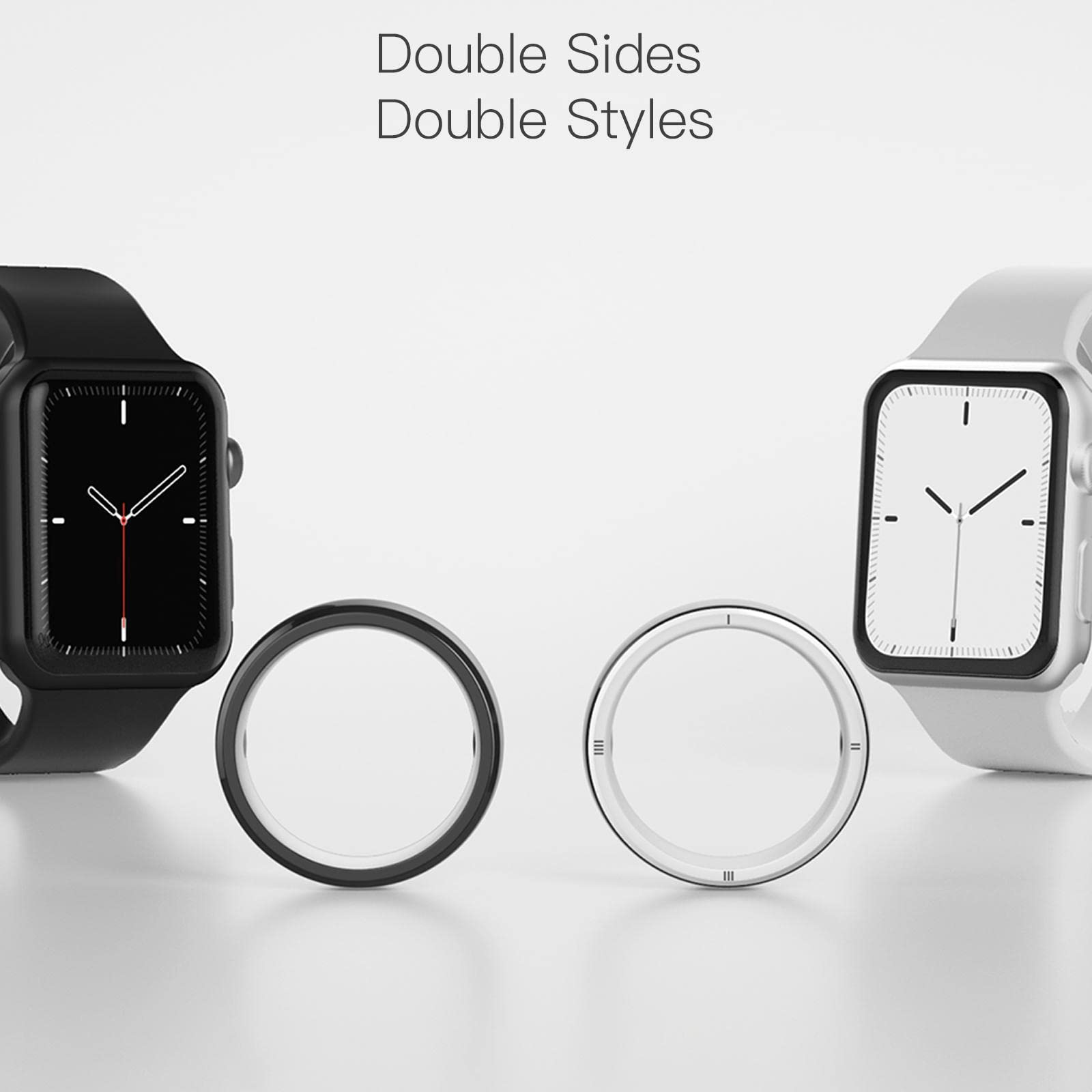 Kynaria Smart Ring Heart Rate Blood Oxygen Blood Pressure Sleep Calories Health Multilingual Fitness Tracker Rings R6 (Silver, #11(20.7mm))