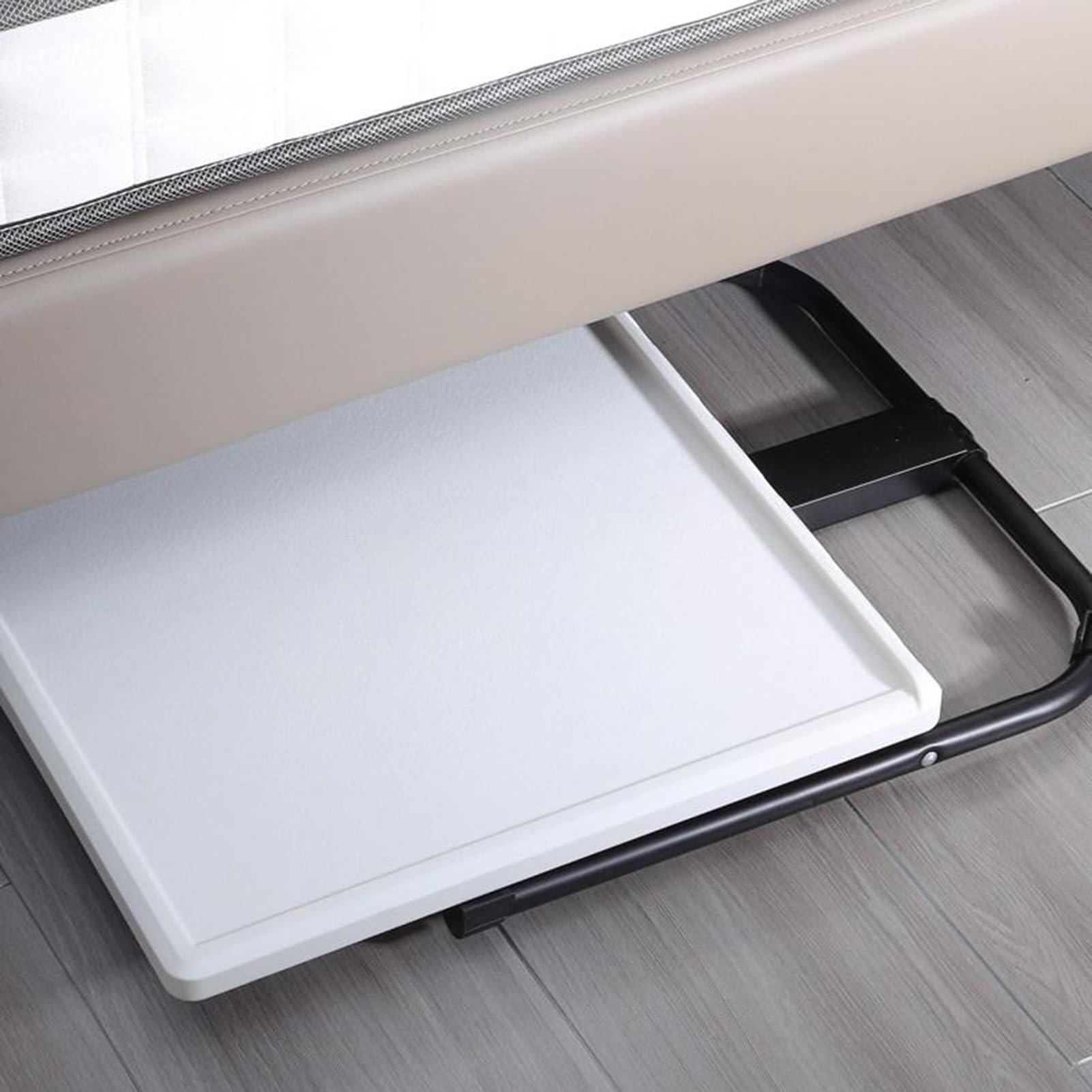 Tavolo pieghevole per computer portatile, scrivania regolabile in altezza, carrello per computer con rotazione a 90°, postazione di lavoro portatile per casa e ufficio