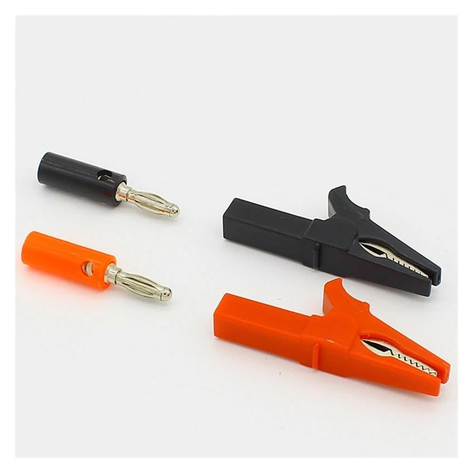 55MM Alligator clip + BANANA , test probe with 4mm Banana Cable Clips