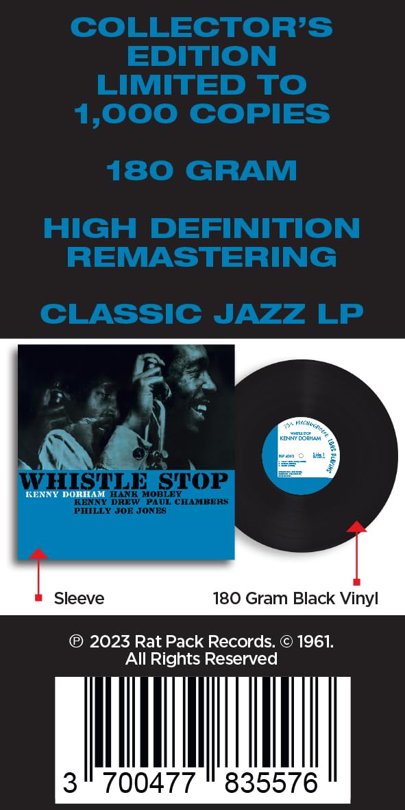 Whistle Stop - LP 30cm Noir mes