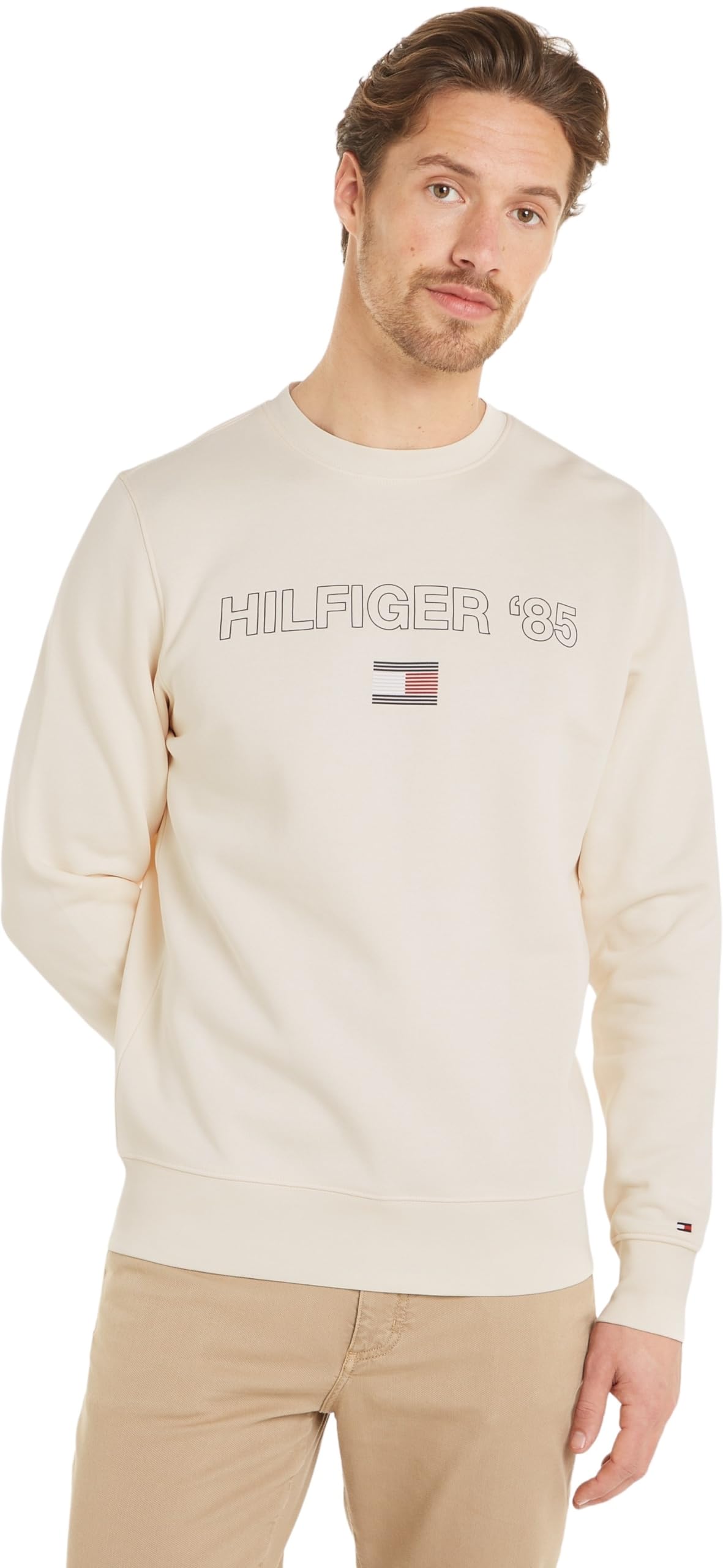 Tommy Hilfiger Men's HILFIGER 85 SWEATSHIRT Calico XXL