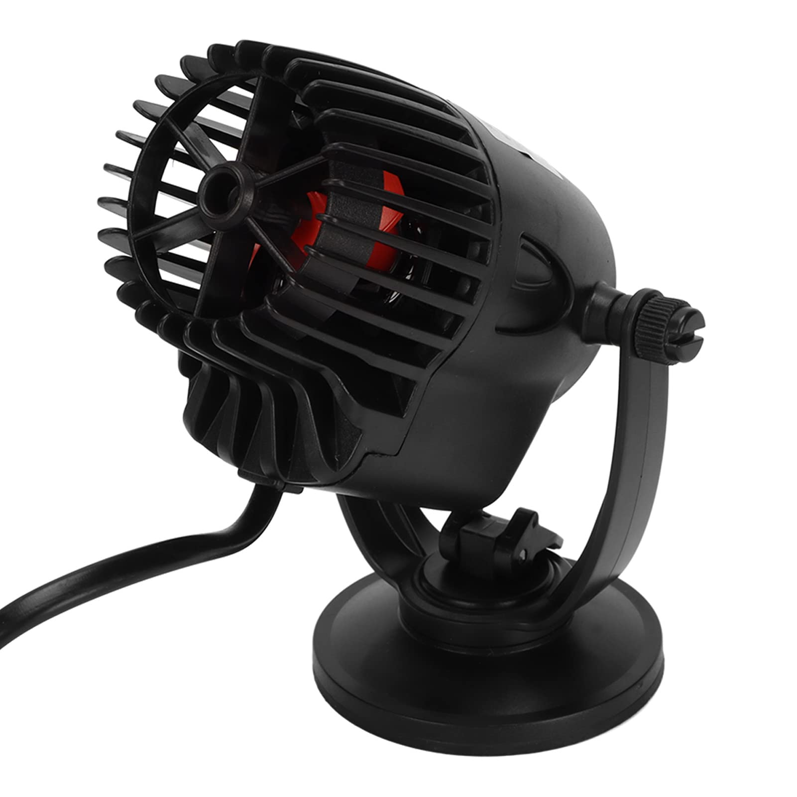 Aquarium Wave Maker, 360° Adjustable Circulation Pump Fish Tank Power Head with Mount Suction, Quiet Submersible Water Pump for Freshwater and Marine Aquariums (ZY-300M)