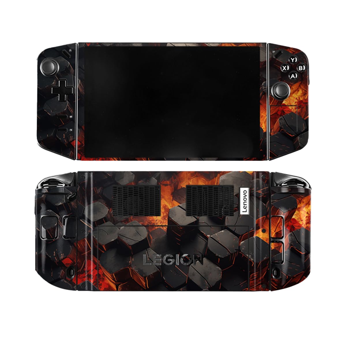 Legion go Skin， Legion go Accessories，Sticker Skin for Legion Go，Anti Scratch Vinyl Sticker Skin Protector (02)