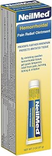 NeilMed Hemorrhoid Pain Relief Ointment, Hemorrhoid Treatment, Pain Relief, Relieves Burning, Itching and Discomfort, 2 oz.