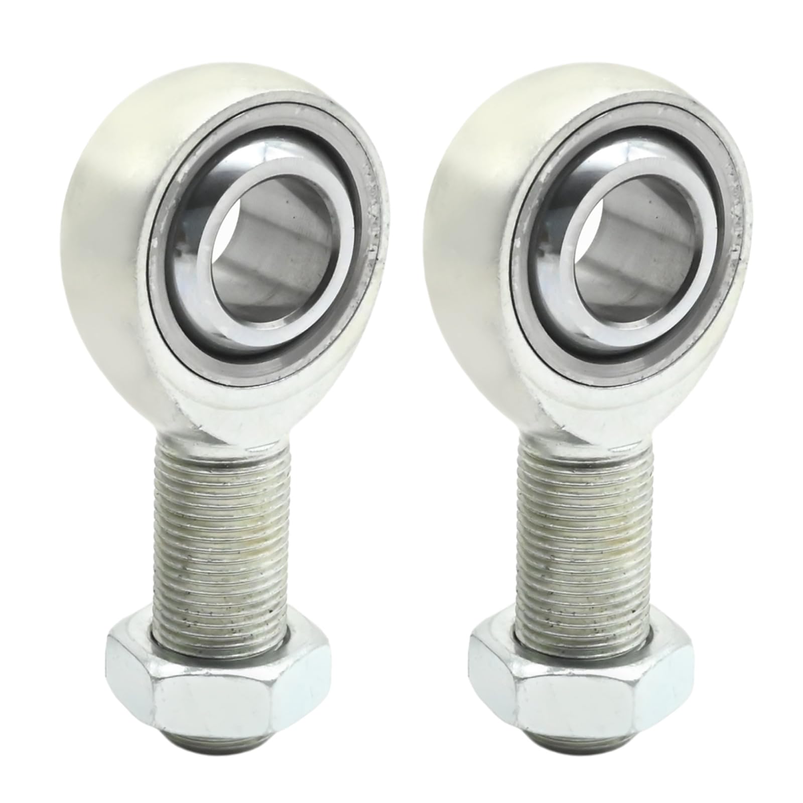 2 Set of Heim Joints Rod End Kit with Jam Nuts, 3/4” Chromoly Joints Panhard Rod End, Rod End Joint Steering Shaft Support for Steering Suspension Traction Bars