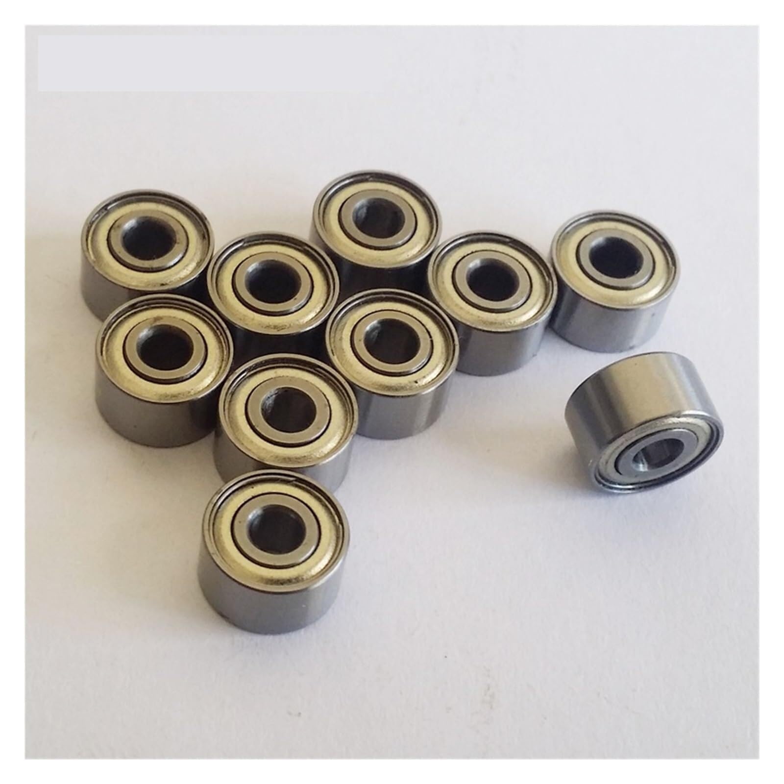 Aspectos, 100 Uds rodamiento 606 606Z 606ZZ 6X17X6 rodamientos de bolas en miniatura blindados