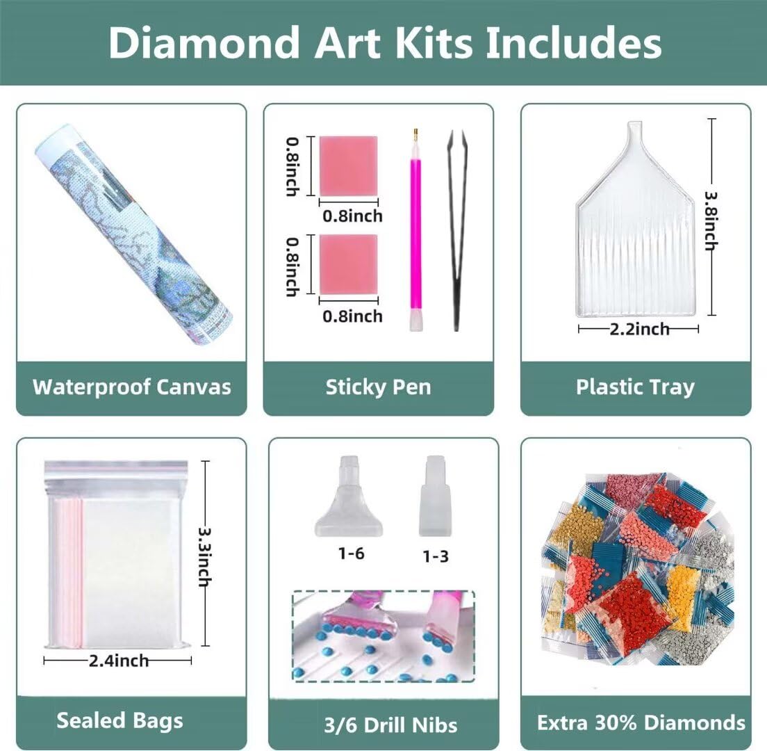 Diamond Painting Erwachsene Groß XXLl 150x60cm Diamant Painting Bilder, 5D Lotusblume Diamond Painting Kinder DIY Voll Diamant Crystal Art Malen Nach Zahlen, Stickerei Malerei Kits Wand Dekor S-963