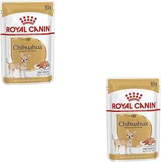 Royal Canin Chihuahua Adult | Double Pack | 2 x 12 x 85g | Wet Food for Adult Chihuahuas | To Support Chair Quality and Dental Health | High Acceptance product image
