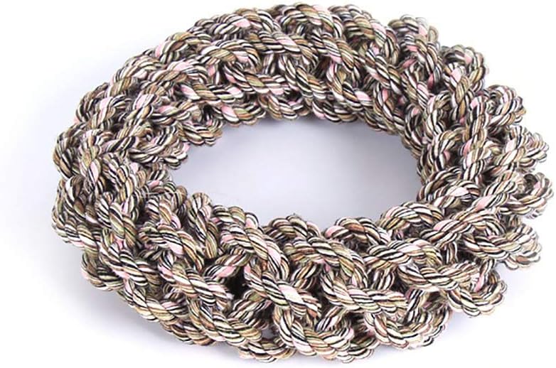 犬のロープのおもちゃ歯が生えるためのインタラクティブな遊び犬の噛む