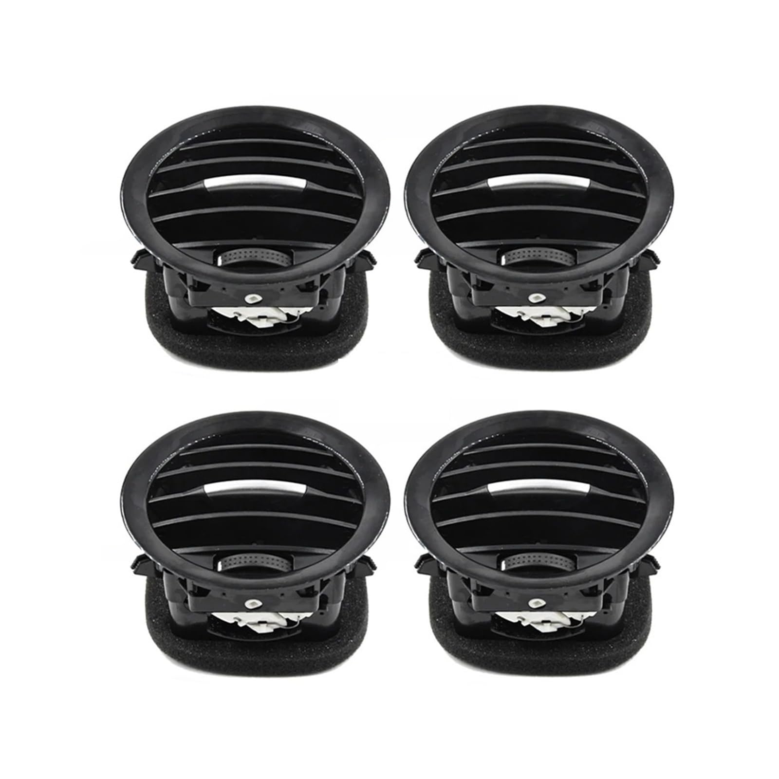 Bouches d'aération chrome Opel Adam et Corsa D grille de climatisation x4 - 8