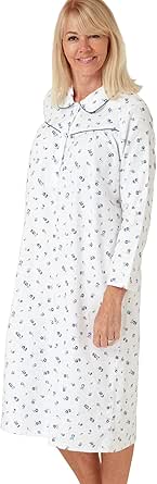 anytime denim blouse met peter pan kraag blauw