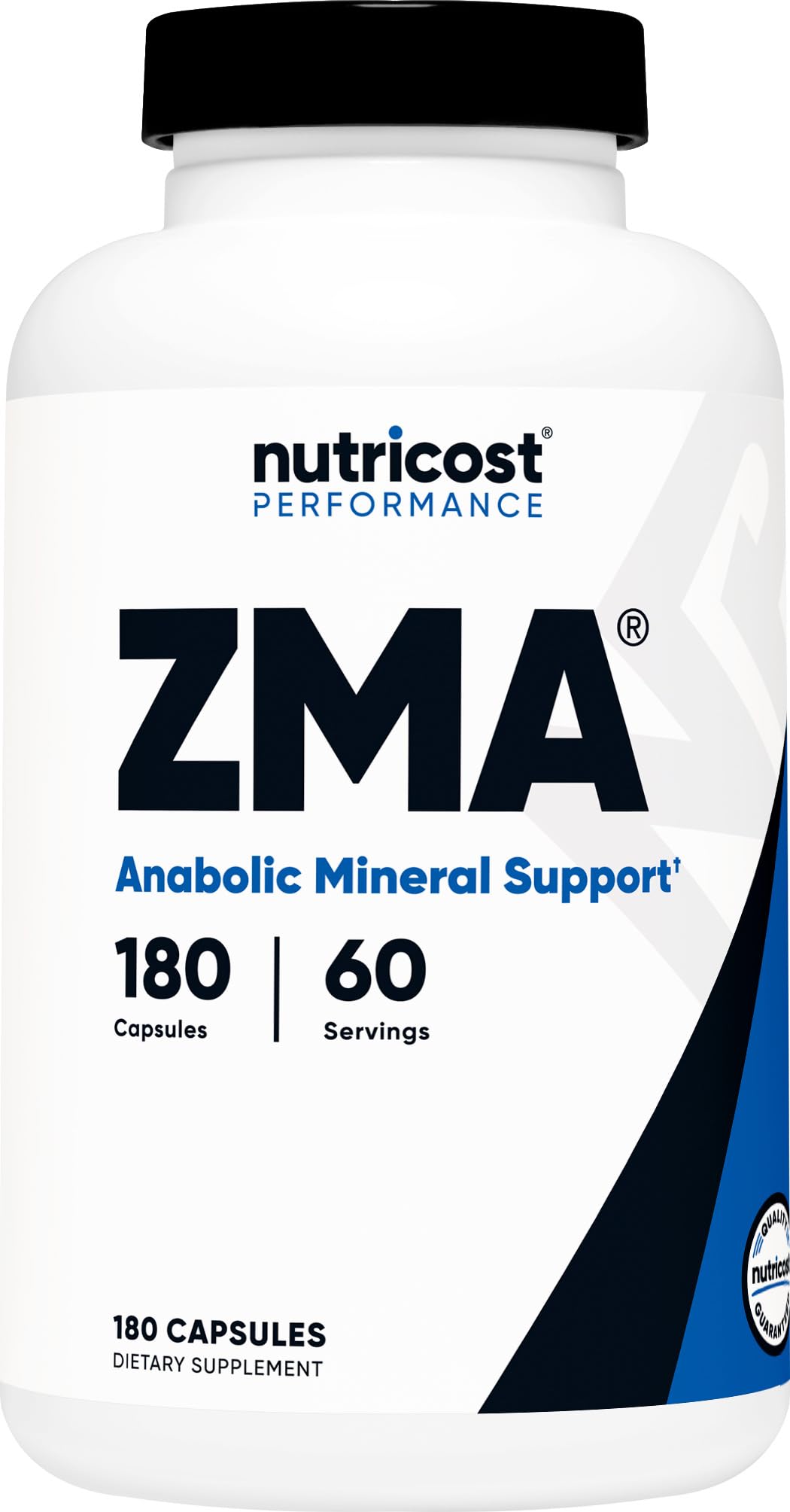 Amazon | Nutricost ZMA 490mg、 180カプセル | Nutricost