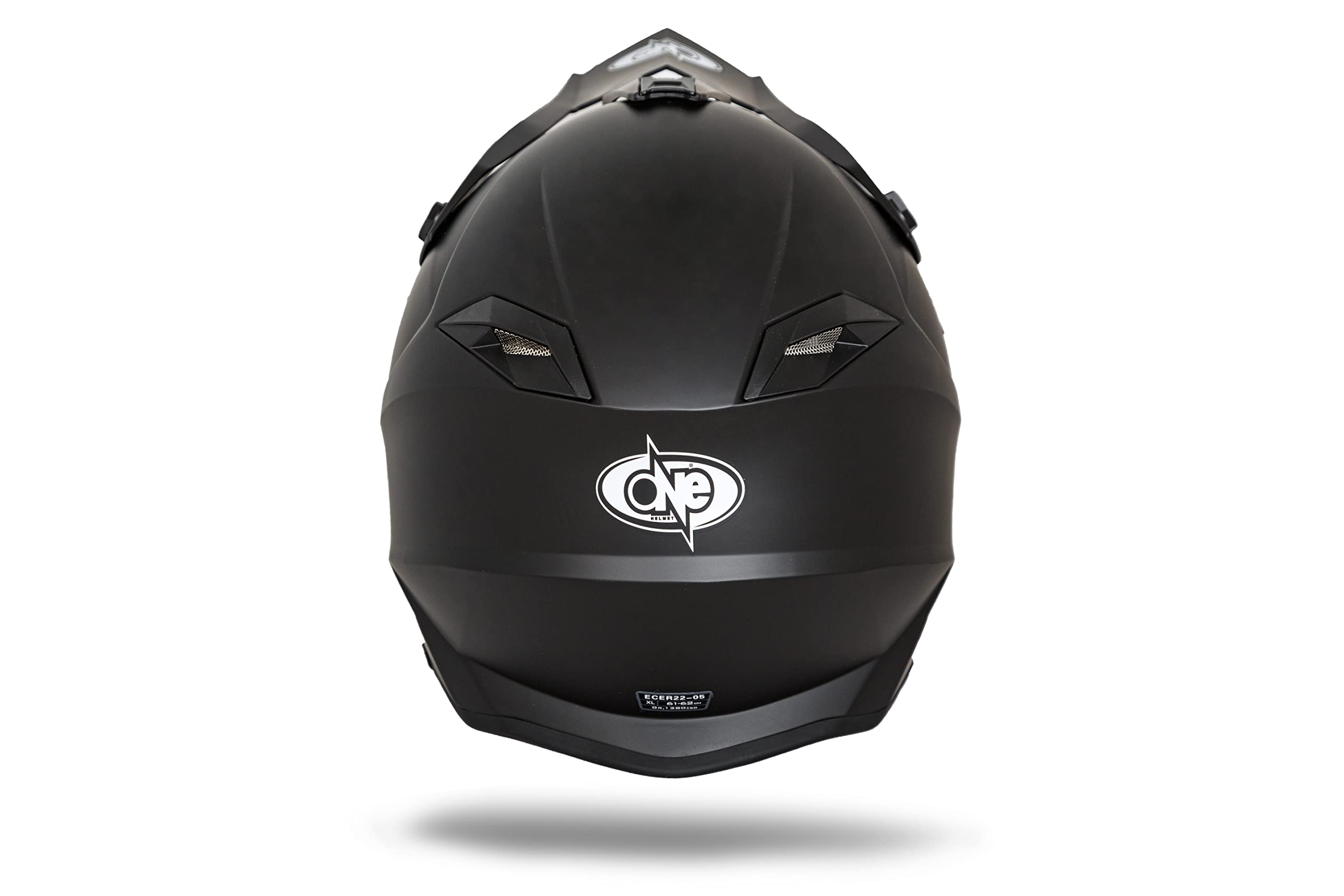 one by Camamoto casco cross enduro, Motard Downhill nero opaco enduro taglia L (59-60cm