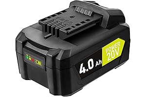 20V 4.0Ah Replacement Li-ion Battery for SnapFresh Electric Leaf Blower Long Life Battery