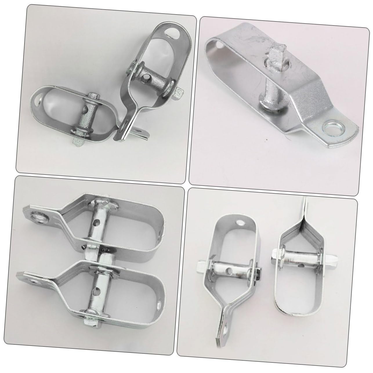 Alipis 3 Set Tendicavi in ​​acciaio Recinzione Portatile Tenditori Tensionatore Filo Acciaio Regolatore Filo Recinzione Tendifilo Tenditore Del Filo D'acciaio Fusione Silver 6 Pezzi * 3
