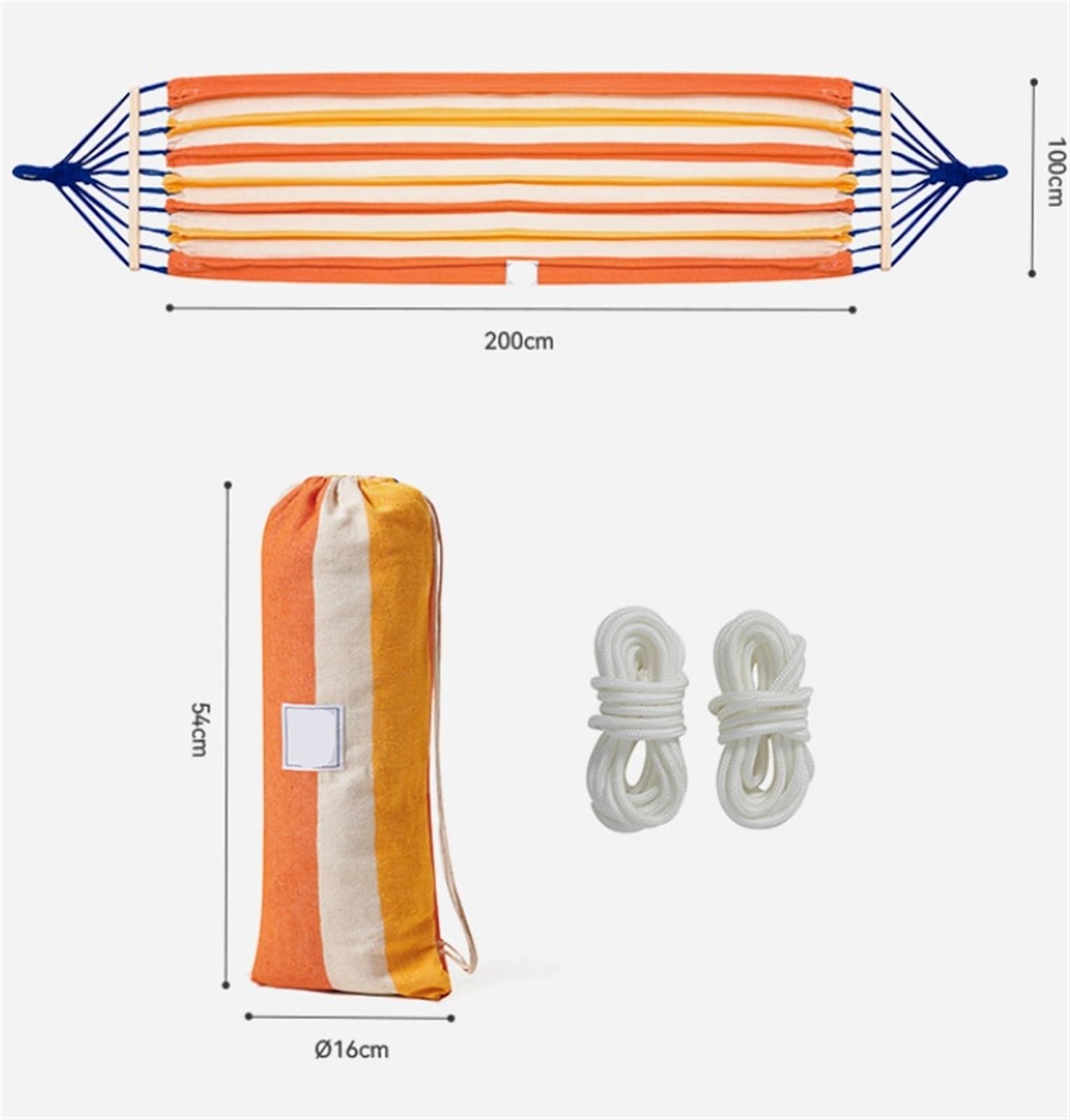Hamak Ultralekki, Hammock Podwójny Hamak Na Zewnątrz 200x100 Cm Z Torbą Podróżną, Przenośny Patio Kemping, Piknik na Kemping, na Zewnątrz(A)