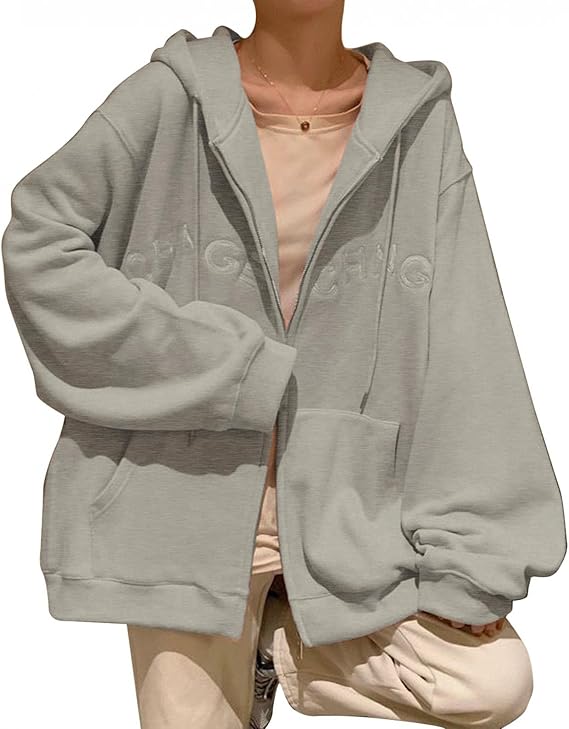 Amazon レディース パーカー フードー付き ジップアップパーカー ゆったり アウター パーカー 長袖 秋服ストリート系 トップス 韓国風ファッション ジャケット 原宿風 おしゃれ 通勤 トレーナー パーカー 通販 Amazon レディース パーカー フードー付き ジップアップパーカー ゆったり アウター パーカー 長袖 秋服ストリート系 トップス 韓国風ファッション ジャケット 原宿風 おしゃれ 通勤 トレーナー パーカー 通販