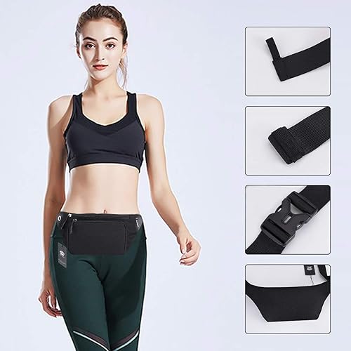 Miniatura 5 de HUA ANGEL Riñonera cruzada para mujeres y hombres, riñoneras de moda, bolsas cruzadas, cinturón, bolsa de teléfono para viajes deportivos