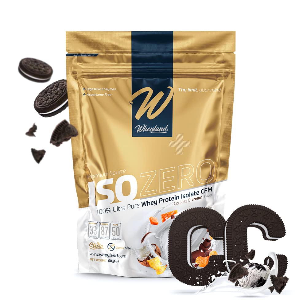 Isozero - 100% Ultra Pure Whey Protein Isolate CFM 2 Kg Cookies & Cream
