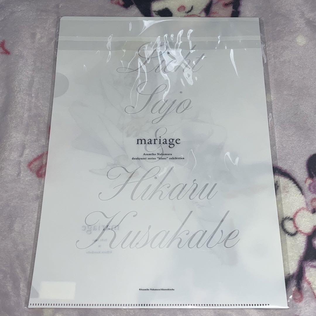 Amazon.co.jp: 同級生 中村明日美子 原画店 クリアファイル