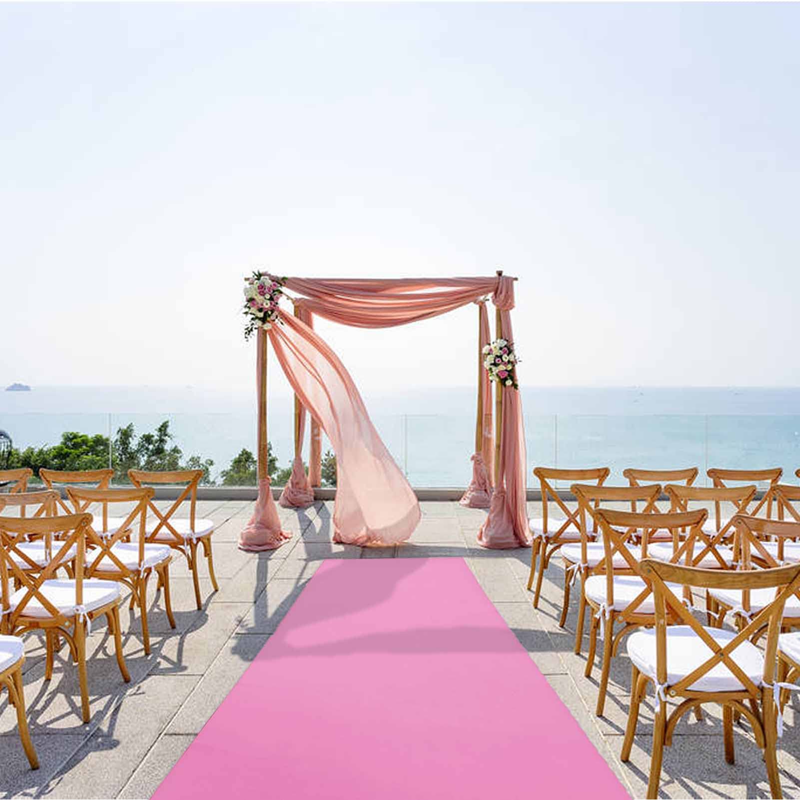 Generisch Alfombra premium para eventos al aire libre, entradas VIP y ceremonias, 140 g/m², para decoración elegante