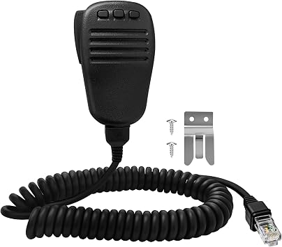 MH-31A8J Handheld Microphone 8-Pin Spare Mic for Yaesu FT-450 FT-450D | MH-31 Mic Speaker Microphone for FT-817 FT-817ND FT-818 FT-857 FT-857D FT-891 FT-897 FT-897D FT-897DM FT-900 FT-991A
