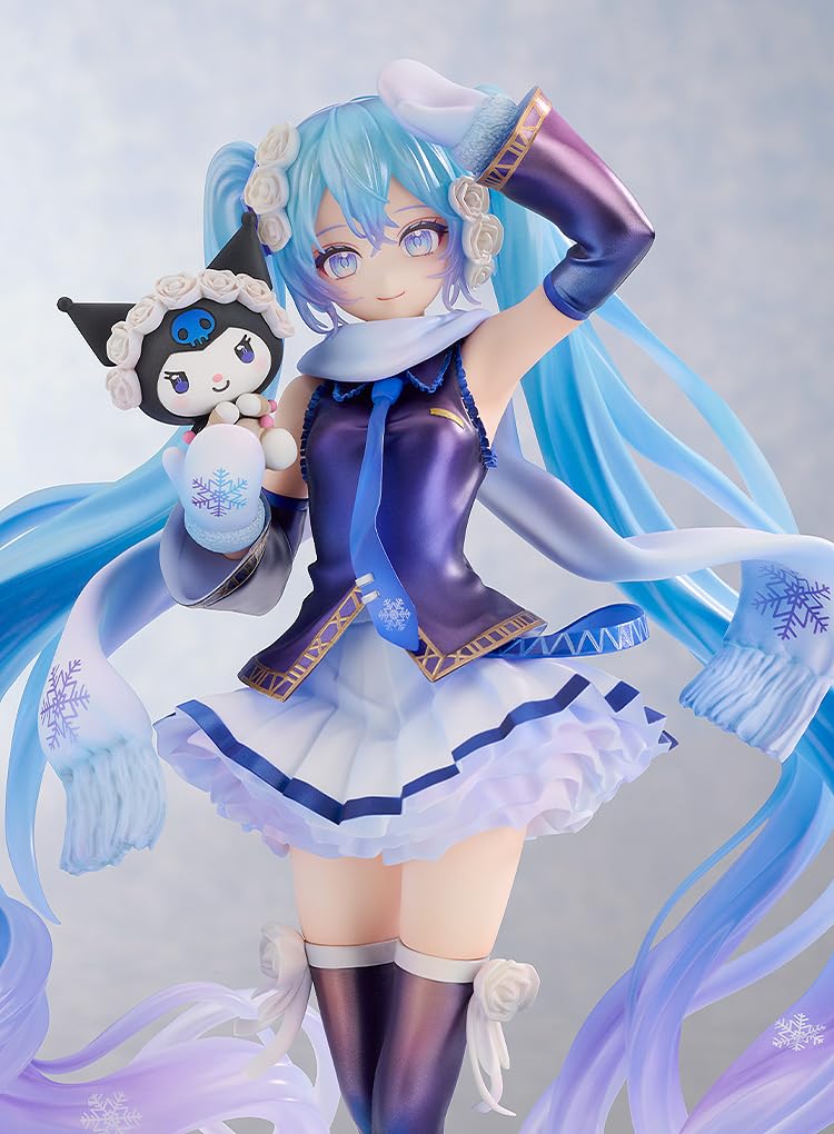 初音ミク 雪ミク 1/7 完成品フィギュア[グッドスマイルカンパニー] Amazon.co.jp: キャラクター・ボーカル・シリーズ01 初音ミク 雪ミク 1