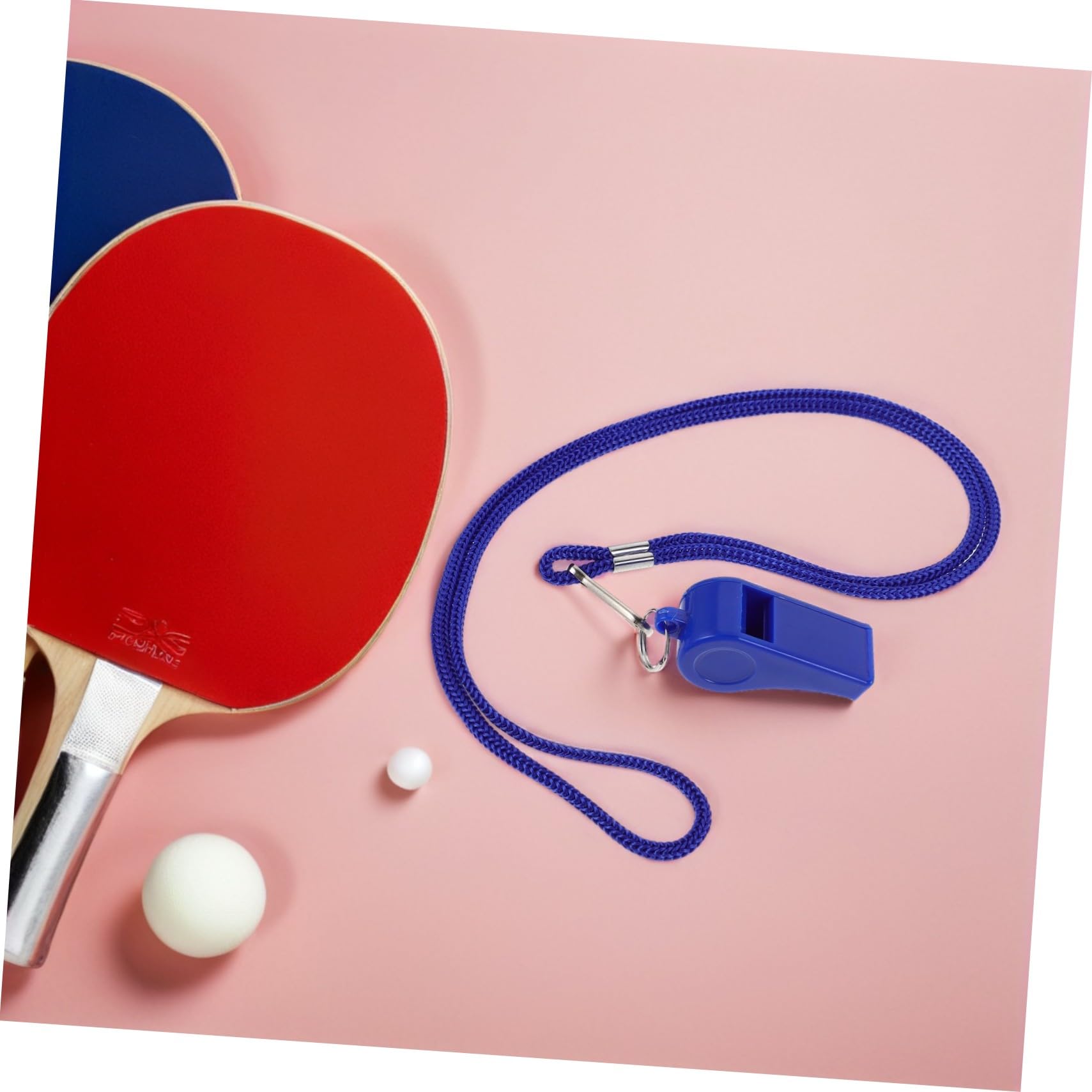 TOYANDONA Fischietto di Sopravvivenza Blu 36 Pezzi Plastica Leggero | Arbitri e Avventure Outdoor, Suono Forte e Portatile, Design Resistente in Poliestere