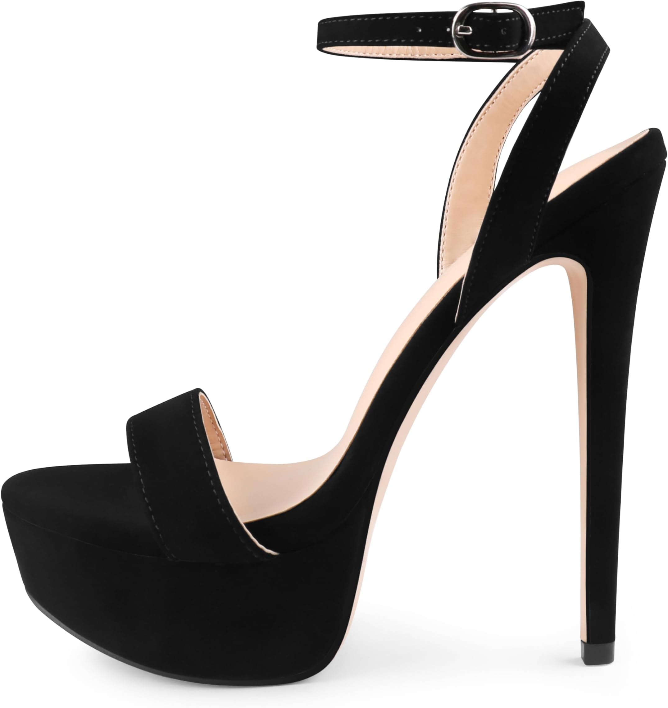 Women's Platform Heels Sky High Heel Sandals Party Bridal Evening Shoes
