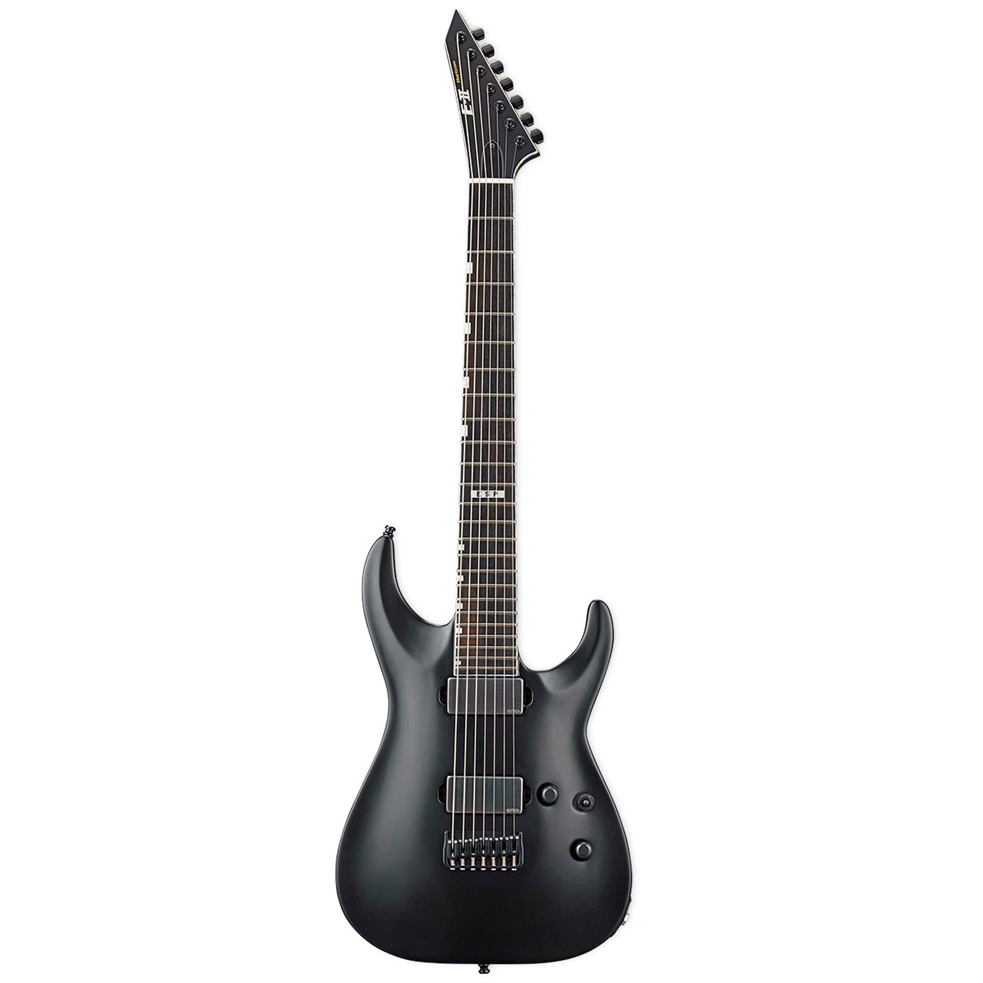 Amazon.com: ESP E-II Horizon NT-7B Hipshot - Black Satin : Musical 