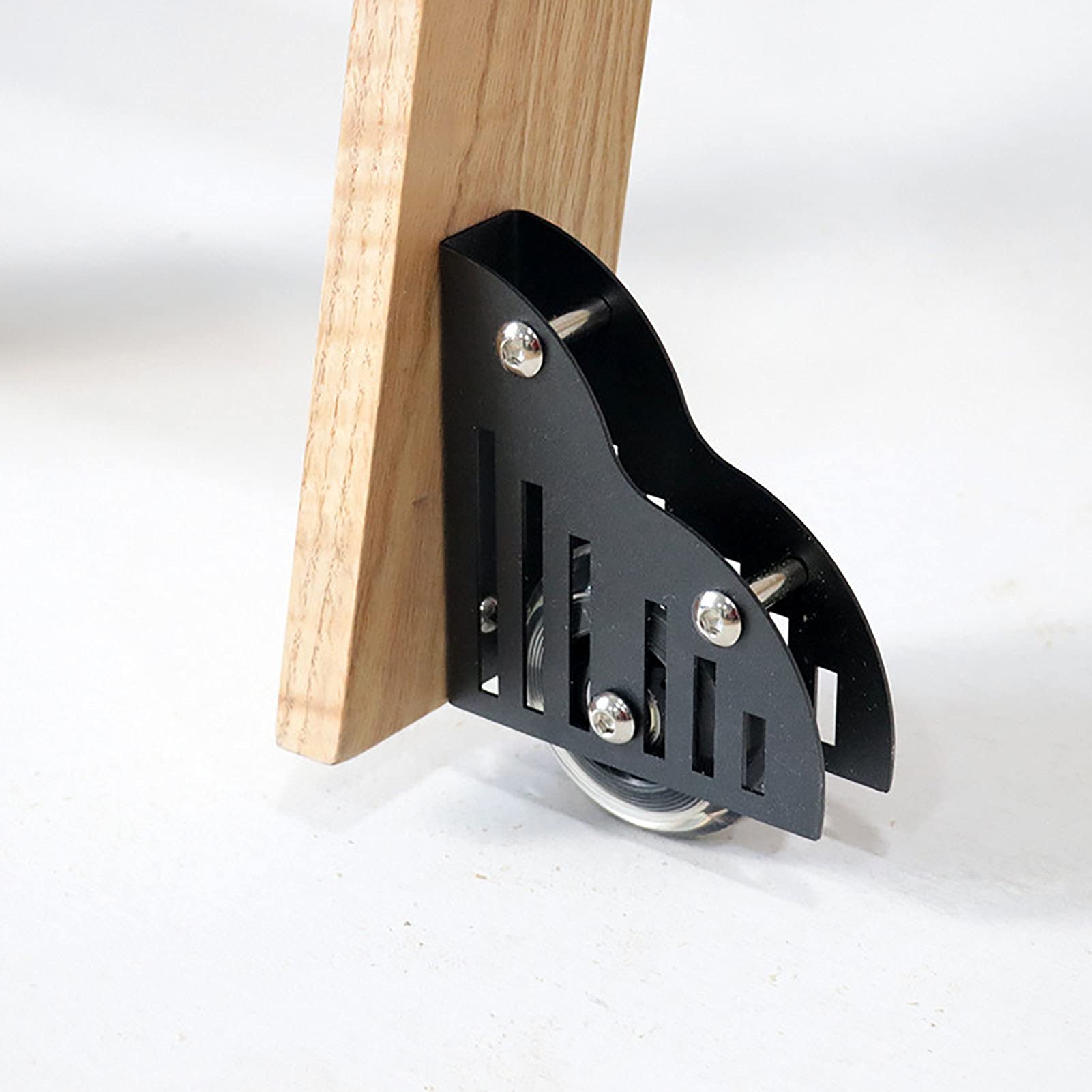 Kit de herrajes para Puertas corredizas de Granero de 3.3 pies a 20 pies, Kit de herrajes para escaleras correderas para Biblioteca (sin Escalera), riel de Escalera móvil de Tubo Redondo de