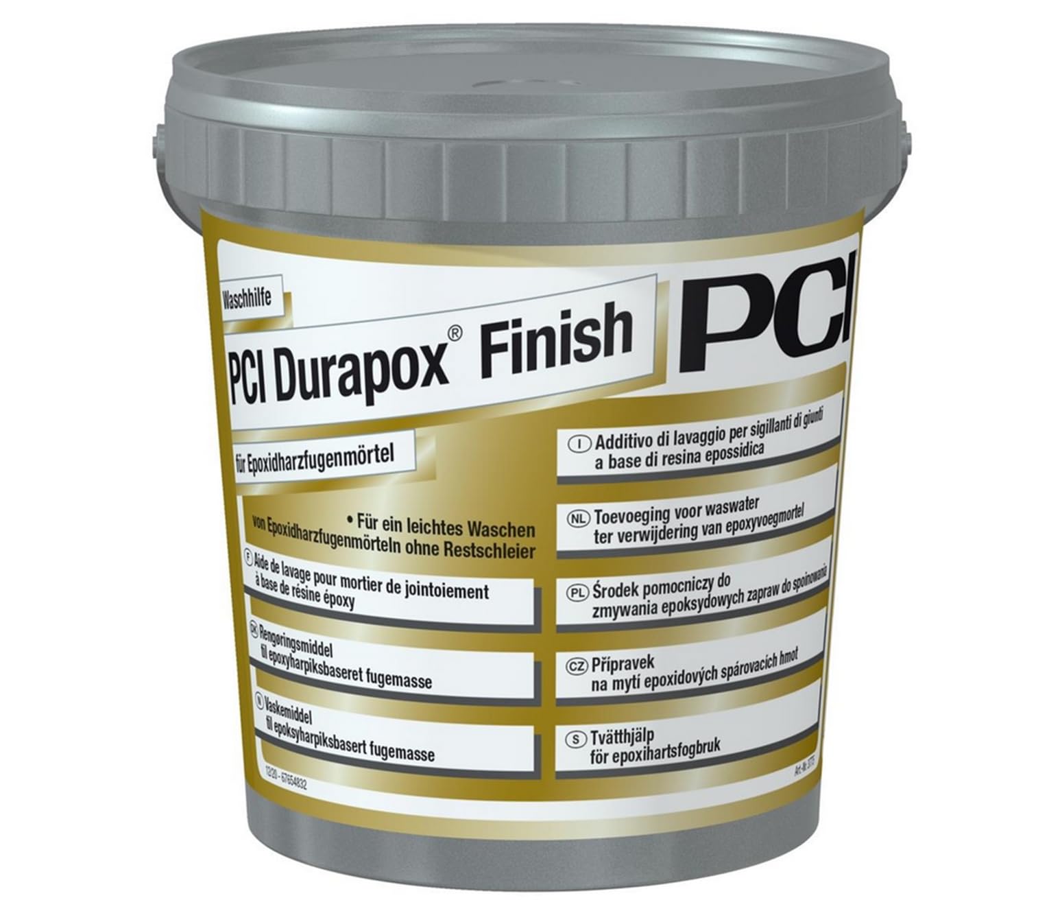 PCI Durapox Finish 750 g koncentrat pomoc w myciu zaprawy fugowej z żywicy epoksydowej zapobiega powstawaniu pozostałości po ścieraniu Sika