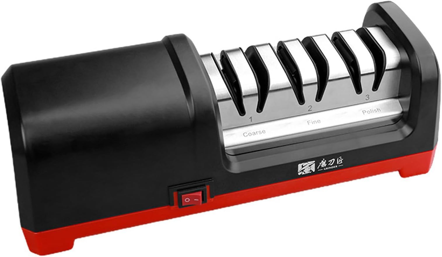 TAIDEA TG2102 Professional Electric Knife Sharpener for Straight Knives Diamond Abrasives, Quickly Sharpening, Repair/Restore/Polish Blades，Grit:360# & 600# 1000#& Polishing