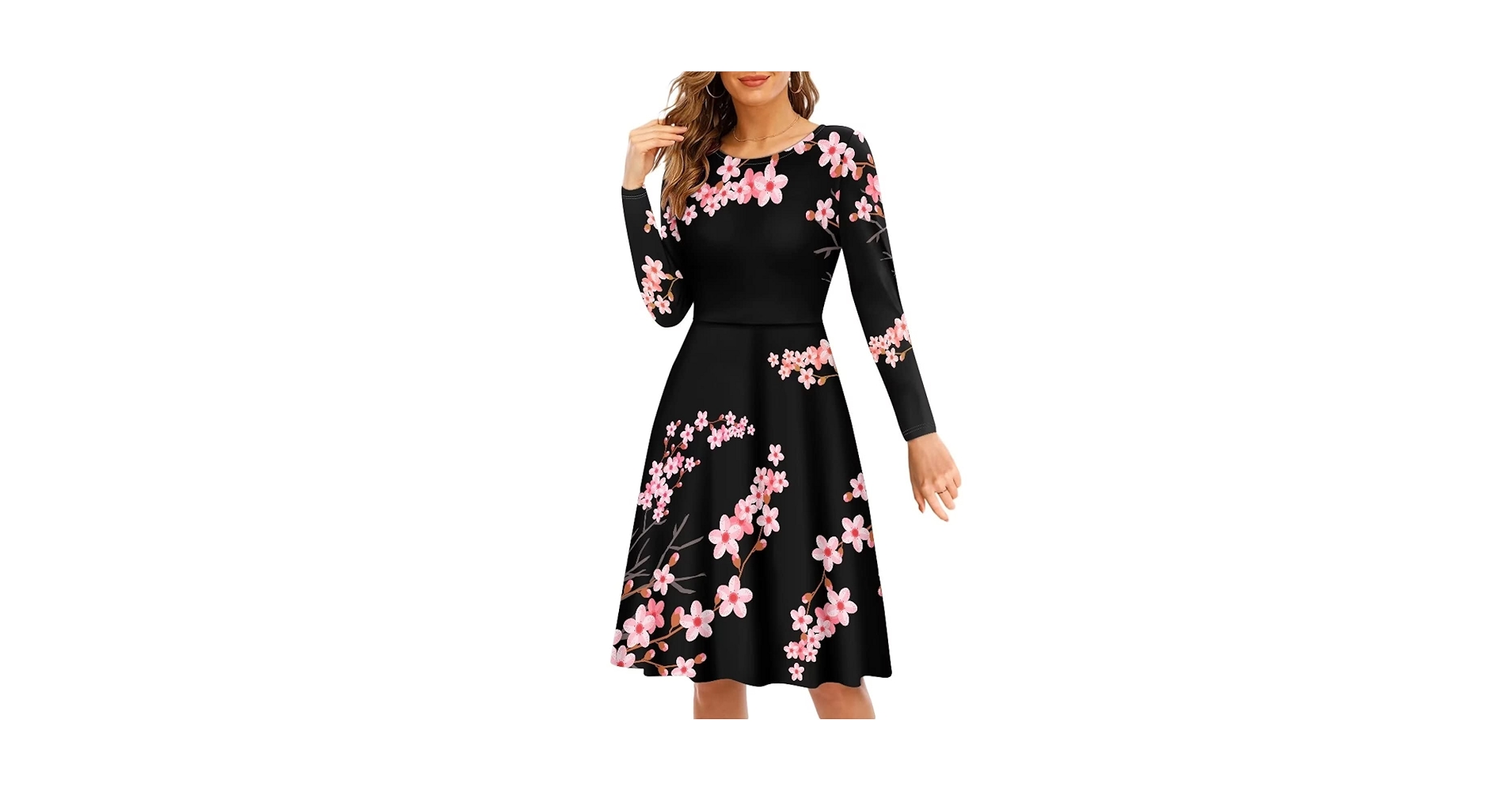 【未使用タグ付き】SOFT LACE FLOWER ROMPERS ブラック　S Amazon.com: AIMCOO Women's Floral Print Deep V-Neck Romper