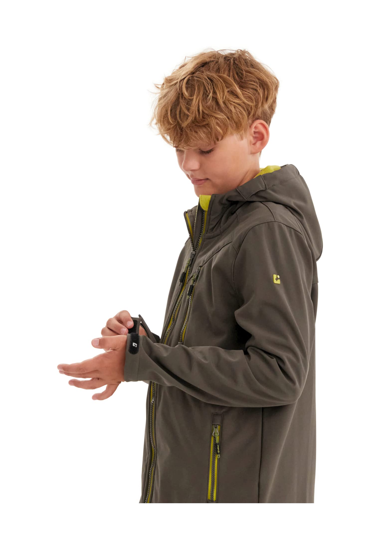 Killtec Jungen Soft Shell Jacke Softshell Jacke mit Kapuze Boys Softshelljacke wasserabweisend
