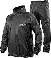 Capa de Chuva Pvc Delta Flex Motoqueiro (M, Preto)